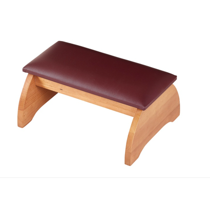 Padded Personal Kneeler Pecan Finish