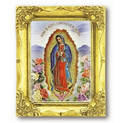 Our Lady of Guadalupe 3x2 GoldFrame