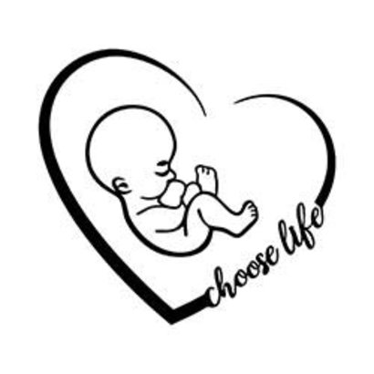 Choose Life Auto Decal.