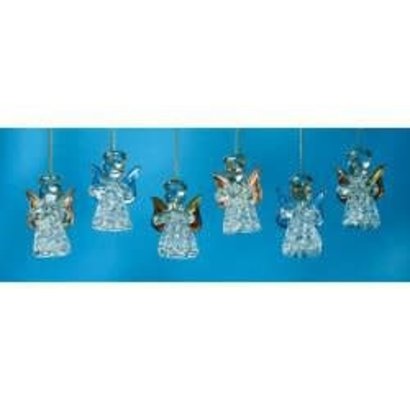 Cir Spun Glass Angels Asst.