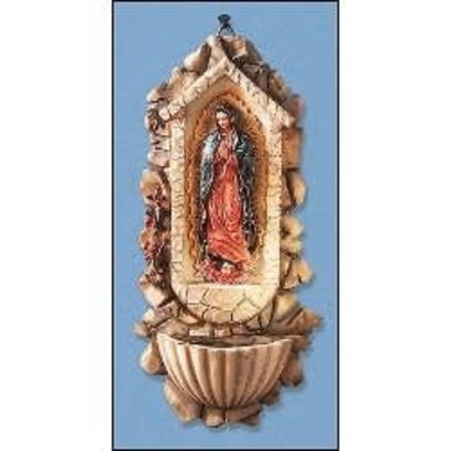 OL Guadalupe Holy Water Font