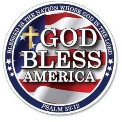 God Bless America Magnet