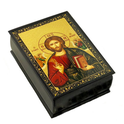 Christ Pantocrator Icon Box