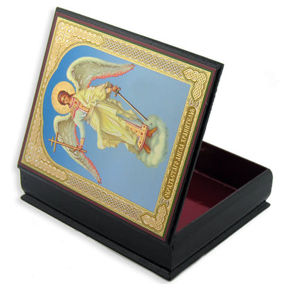 Guardian Angel Icon Rosary Box