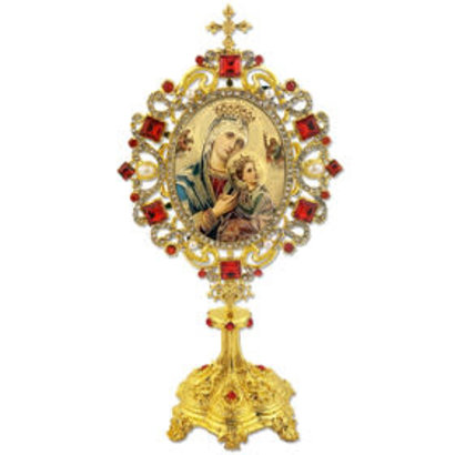 Our Lady of Perpetual Help Icon Shrine 7 inch