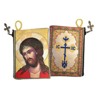 Christ Bridegroom/Extreme Humility Icon Pouch 5 3/8"