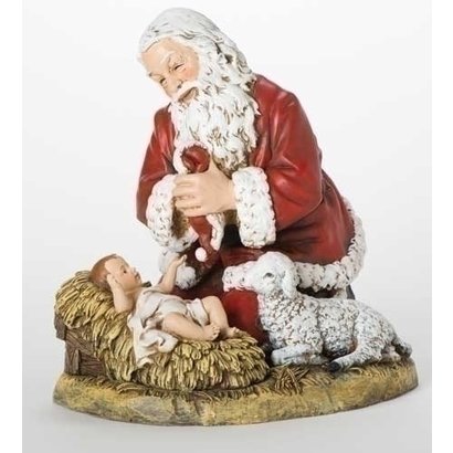 Kneeling Santa 13"