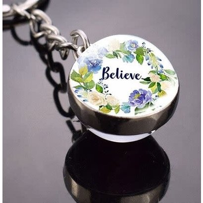 Believe Keychain