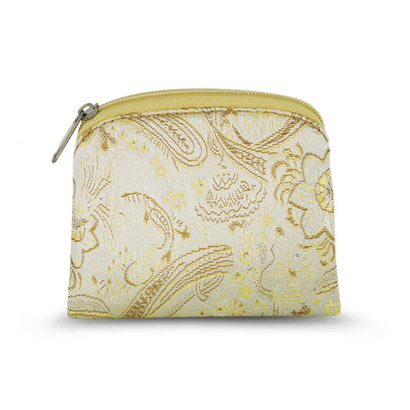 Gold Brocade Rosary Case