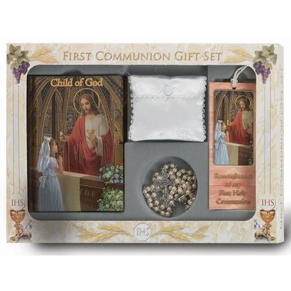 First Holy Communion Girls 6 piece deluxe Set