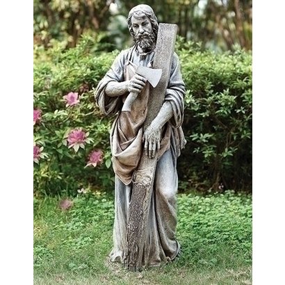 35.75"H ST Joseph the Worker Garden Statue