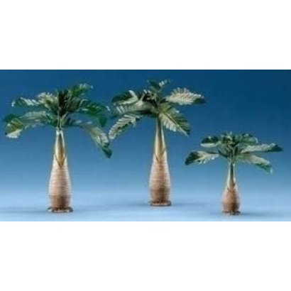 Fontanini 8"H 3PC Set Palm Tree for 5" Scale Nativity Figures