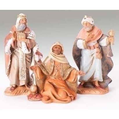 Fontanini® 5" Scale 3 pc Set Kings Nativity Figures
