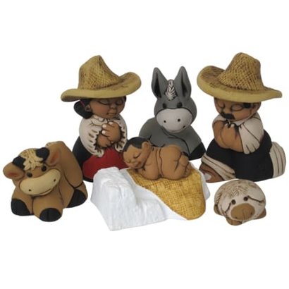 Characato Medium Ceramic Nativity