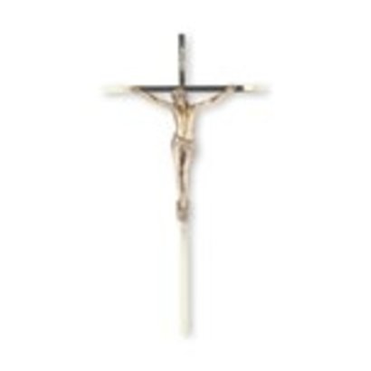 CRUCIFIX WITH MUSEUM GOLD CORP, 10"