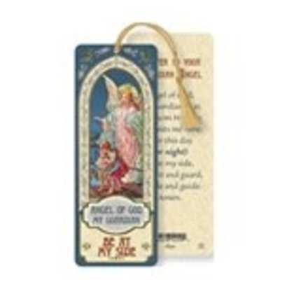Guardian Angel Laminated Bookmark with Tassel