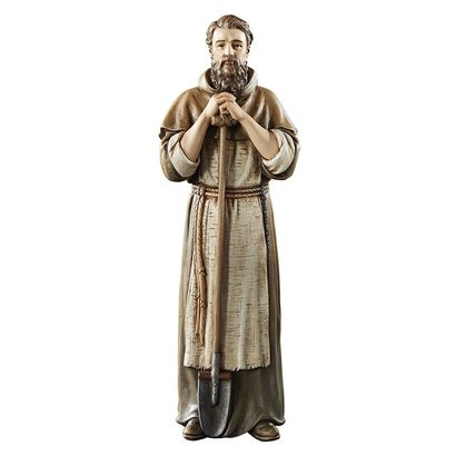 Saint Fiacre 8" Statue