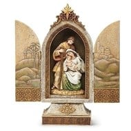 12.25 H Holy Family Triptych