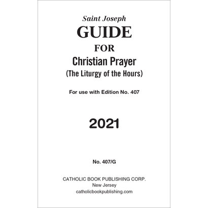 Christian Prayer Guide For 2021 (Large Type)