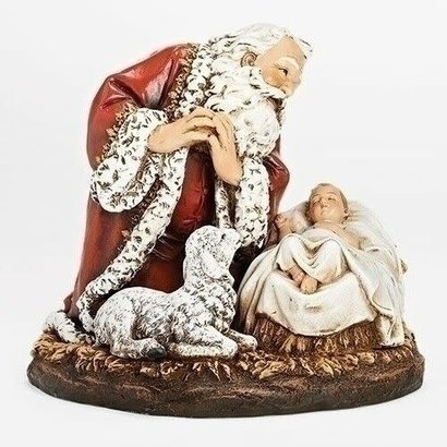 Kneeling Santa 8"