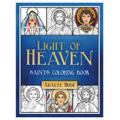 Light of Heaven Saints Coloring Book