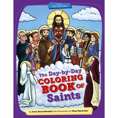 DAY-BY-DAY COLORING BOOK OF SAINTS