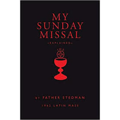 My Sunday Missal by Father Stedman 1962 Latin Mass