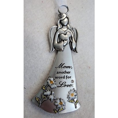 Angel Ornament, "Mom, Another Word for Love"