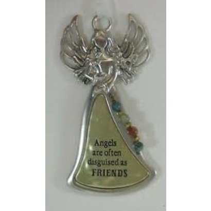 Angel Ornament, "Angels are often described as friends"