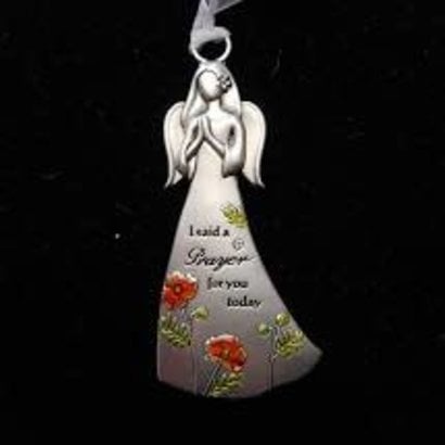 Angel Ornament, "I said a prayer for you"