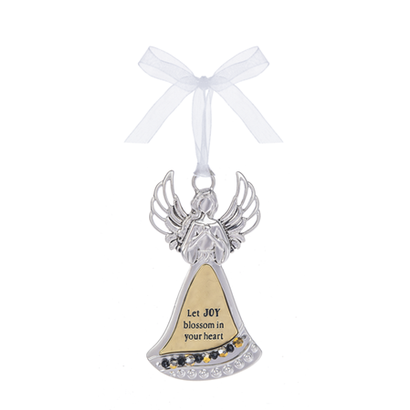 Angel Ornament- Let Joy blossom in your heart