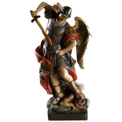 ST. MICHAEL STATUE 8 1/2"