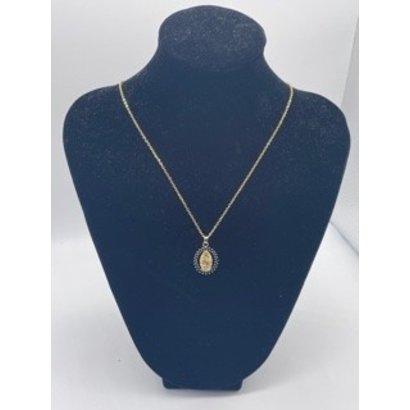 Our Lady of Guadalupe Blue Pendant