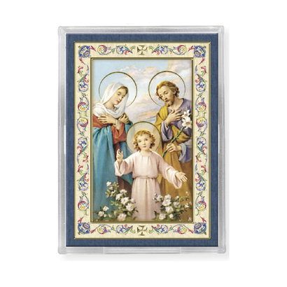 HOLY FAMILY ACRYLIC EASEL WITH MAGNET