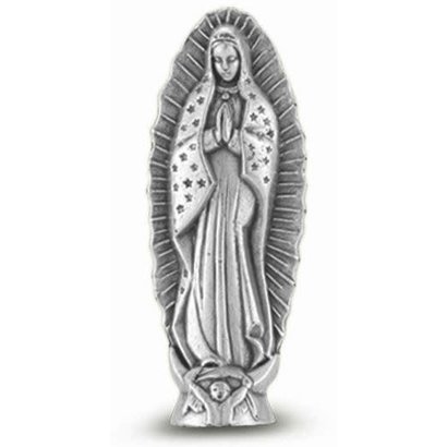 Our Lady of Guadalupe Pocket Saint Statue 1 3/4"