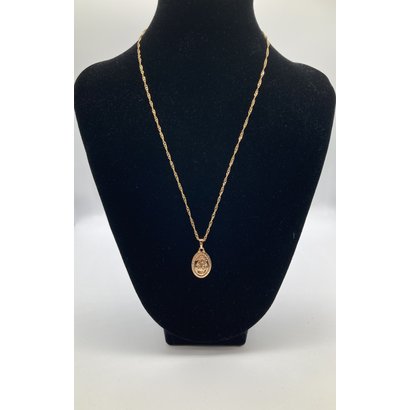 Gold Plated Miraculous Medal