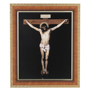 Cherry Frame w/  8" x 10" Crucifix Print