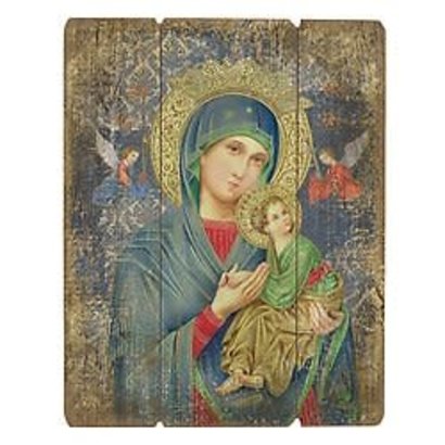 Our Lady of Perpetual Help, 15" Plaque