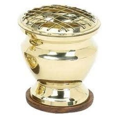 Brass Screen Charcoal Burner 5"