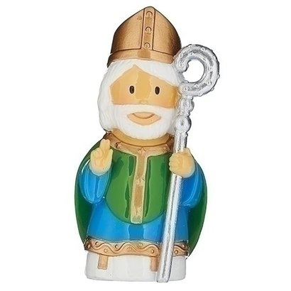 ST PATRICK FIGURE FIGURE, 3.5"H