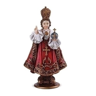 INFANT OF PRAGUE FIGURE, 4H"