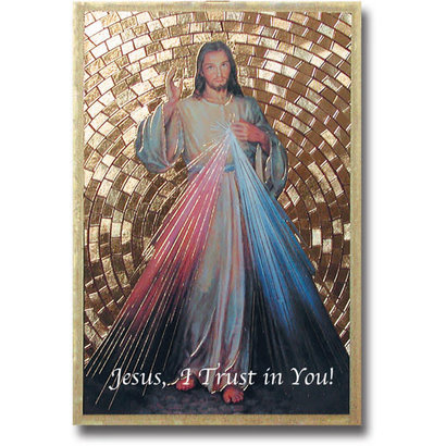 divine mercy plaque