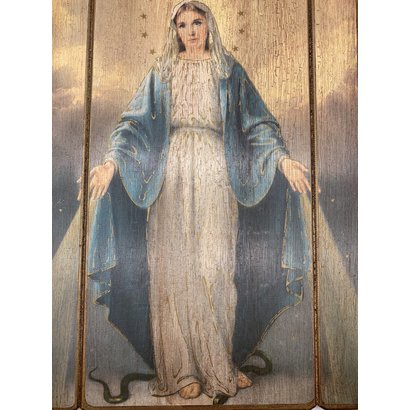 Our Lady of Grace Wall Plaque 15x11