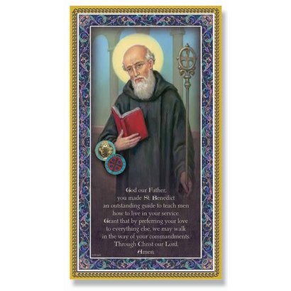 5x9" St Benedict Plaque