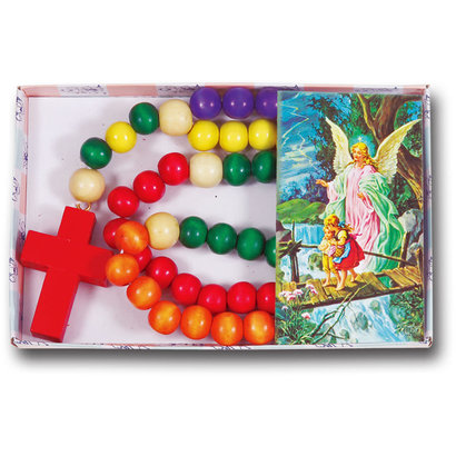 Boxed Wooden Kiddie Rosary