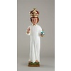 24" Plaster Infant of Prague with Plaster Crown - Made in Italy
