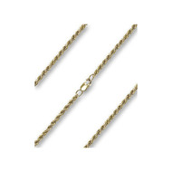 French Rope Chain 16", Heavy Curb 14kt Gold Filled