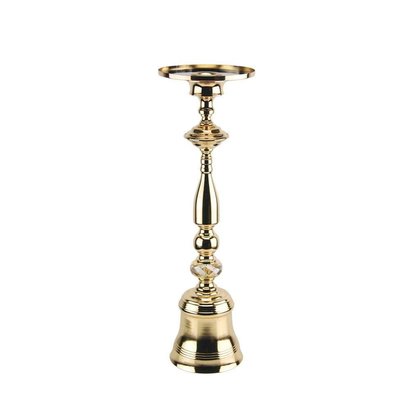 20" Tall Metal Pillar Candle Stand