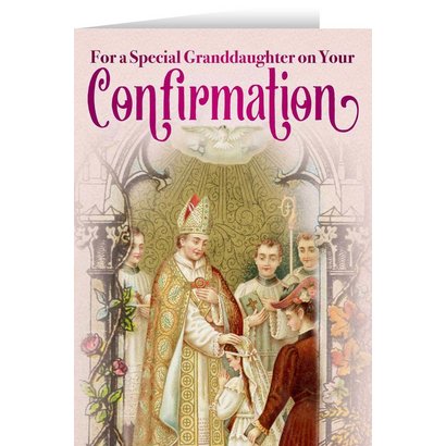 Confirmation Card, Granddaughter