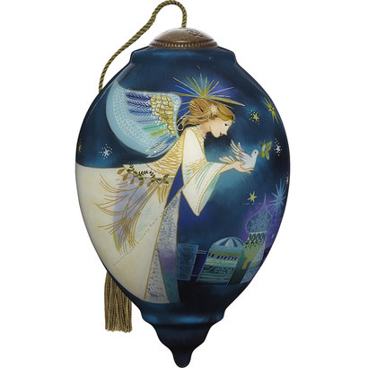 Angel with Dove Ornament